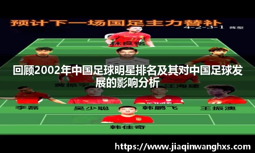 回顾2002年中国足球明星排名及其对中国足球发展的影响分析